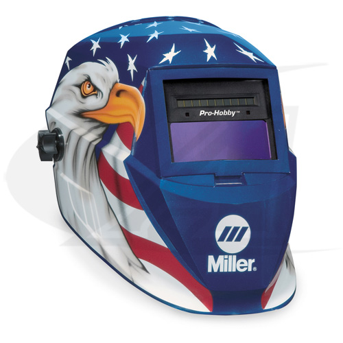 Details about Miller Pro-Hobby Eagle II Auto-Dark Welding Helmet